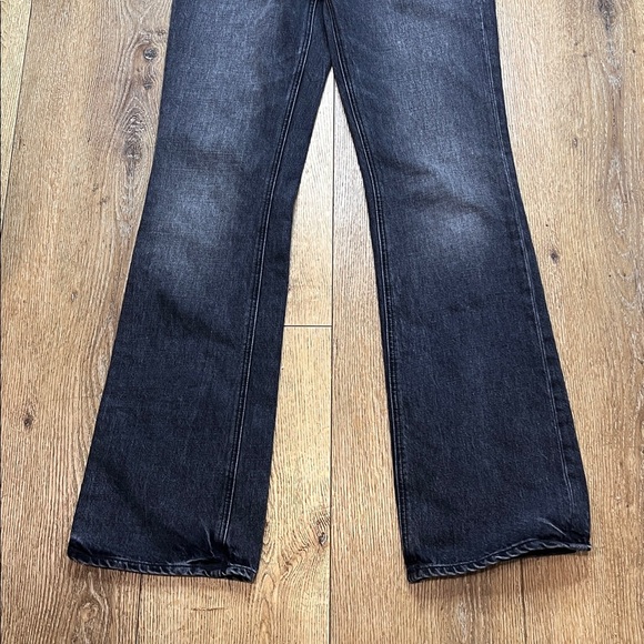 GRLFRND Melanie High Rise Boot Cut Jeans in Black Wash Size 27 - Picture 7 of 11